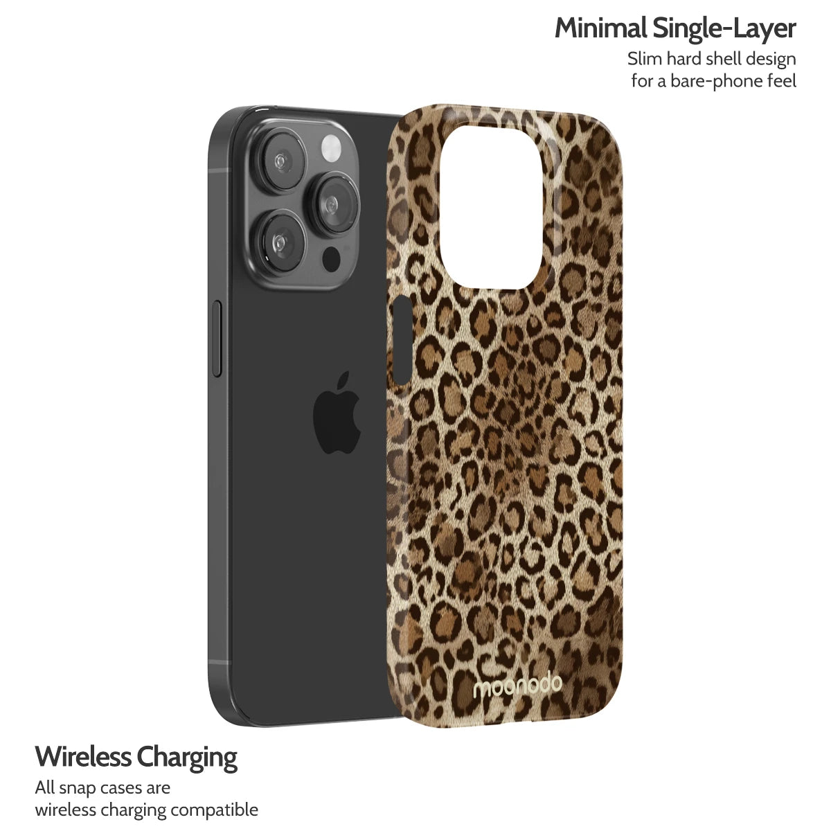 Amber Leopard - iPhone 14 Pro Case