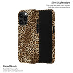 Amber Leopard - iPhone 14 Pro Case