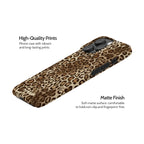 Amber Leopard - iPhone 14 Pro Case