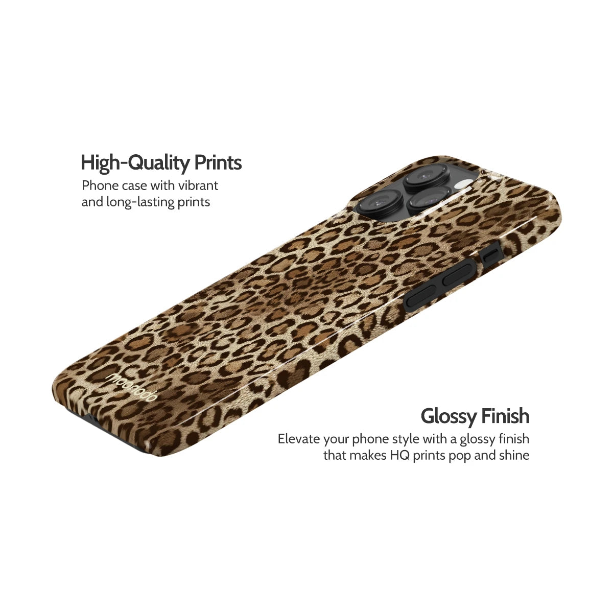 Amber Leopard - iPhone 14 Pro Max Case