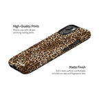 Amber Leopard - iPhone 15 Case