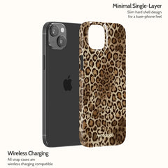 Amber Leopard - iPhone 15 Plus Case