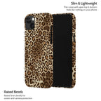 Amber Leopard - iPhone 15 Plus Case