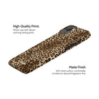 Amber Leopard - iPhone 15 Plus Case