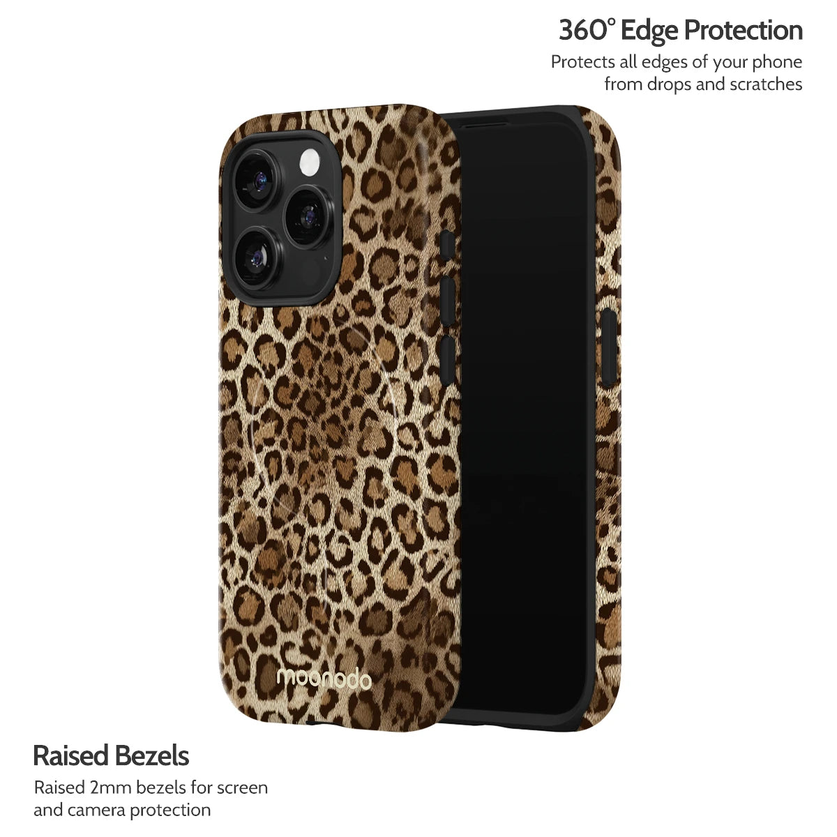 Amber Leopard - iPhone 15 Pro Case