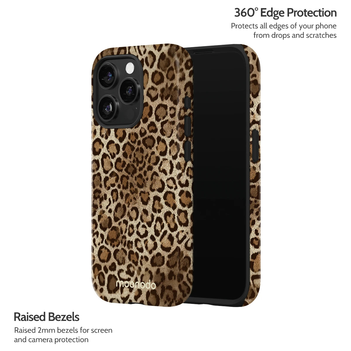 Amber Leopard - iPhone 15 Pro Case