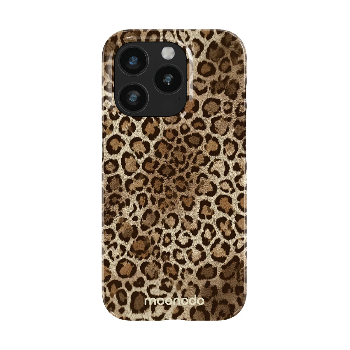 Amber Leopard - iPhone 15 Pro Case