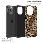 Amber Leopard - iPhone 15 Pro Max Case