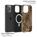 Amber Leopard - iPhone 15 Pro Max Case