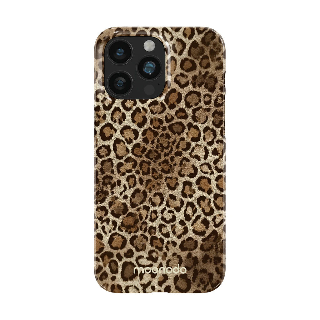 Amber Leopard - iPhone 15 Pro Max Case