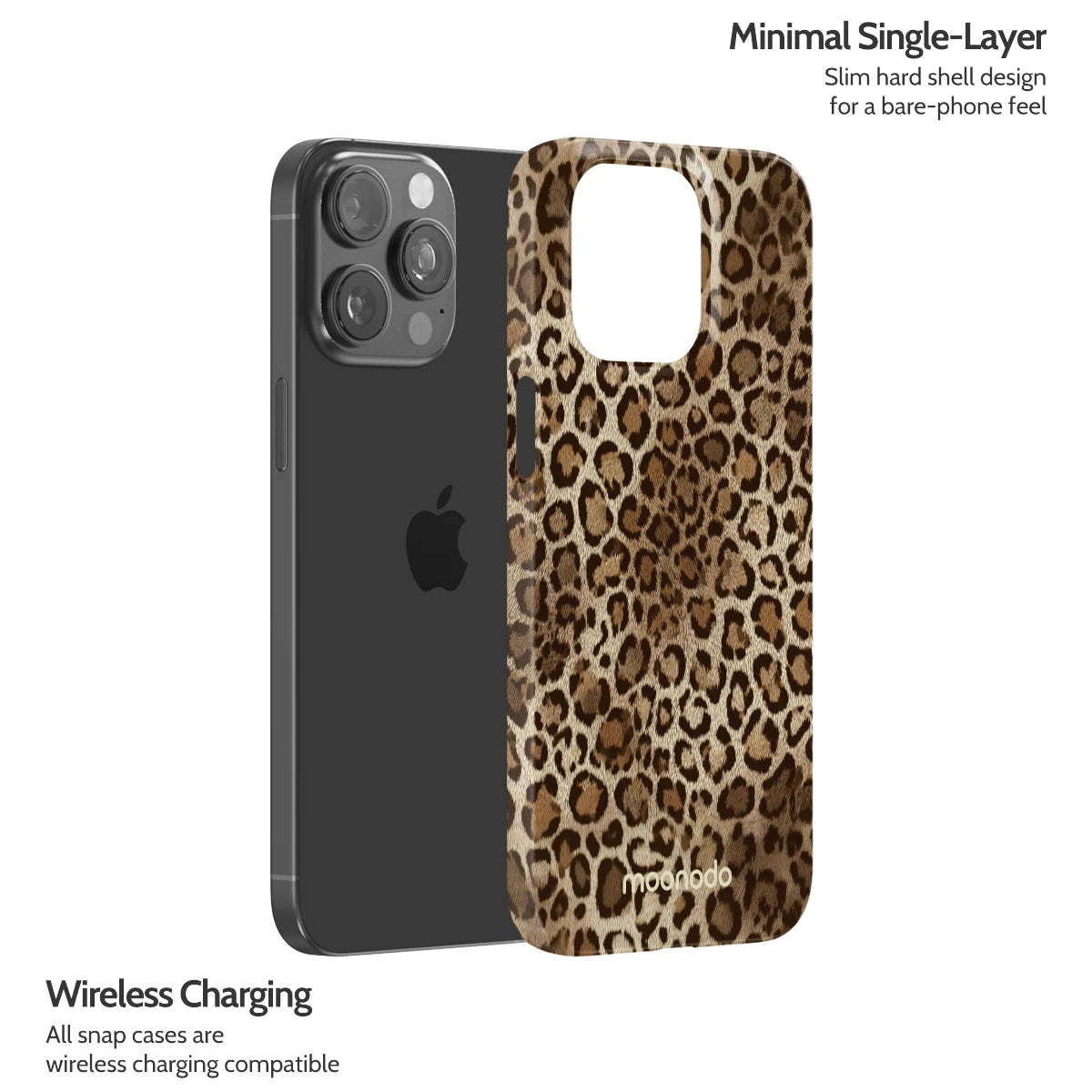 Amber Leopard - iPhone 15 Pro Max Case