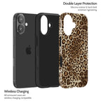 Amber Leopard - iPhone 16 Case