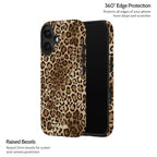 Amber Leopard - iPhone 16 Case