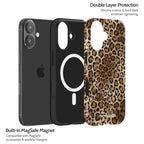 Amber Leopard - iPhone 16 Case
