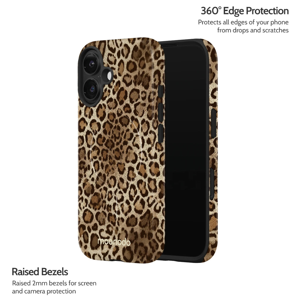Amber Leopard - iPhone 16 Case