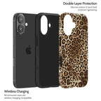 Amber Leopard - iPhone 16 Case