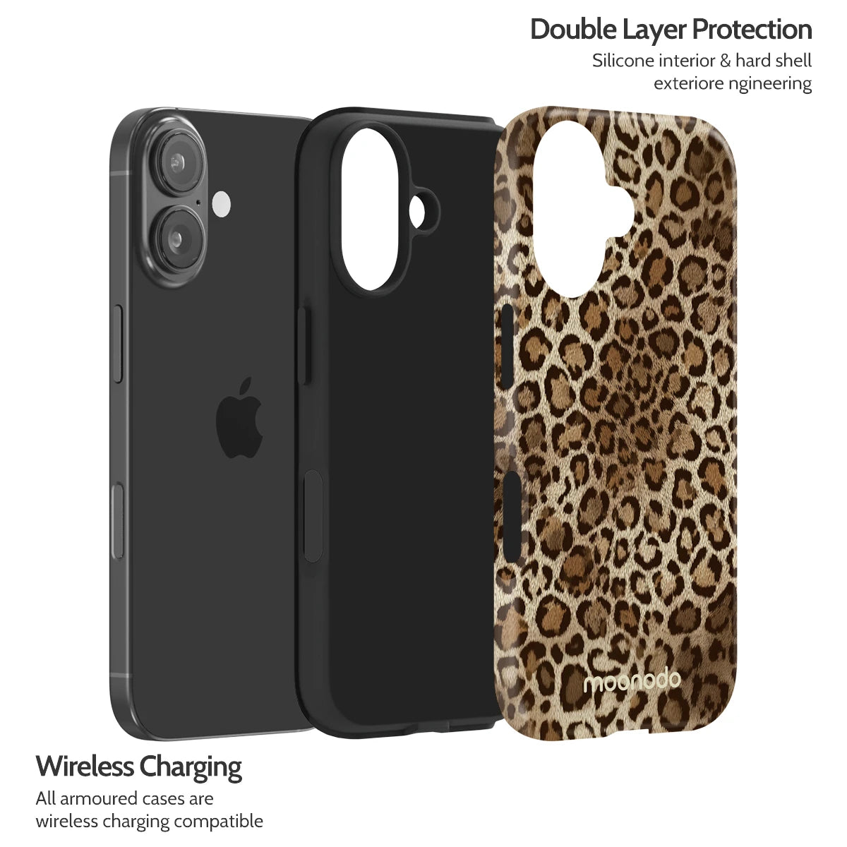 Amber Leopard - iPhone 16 Case