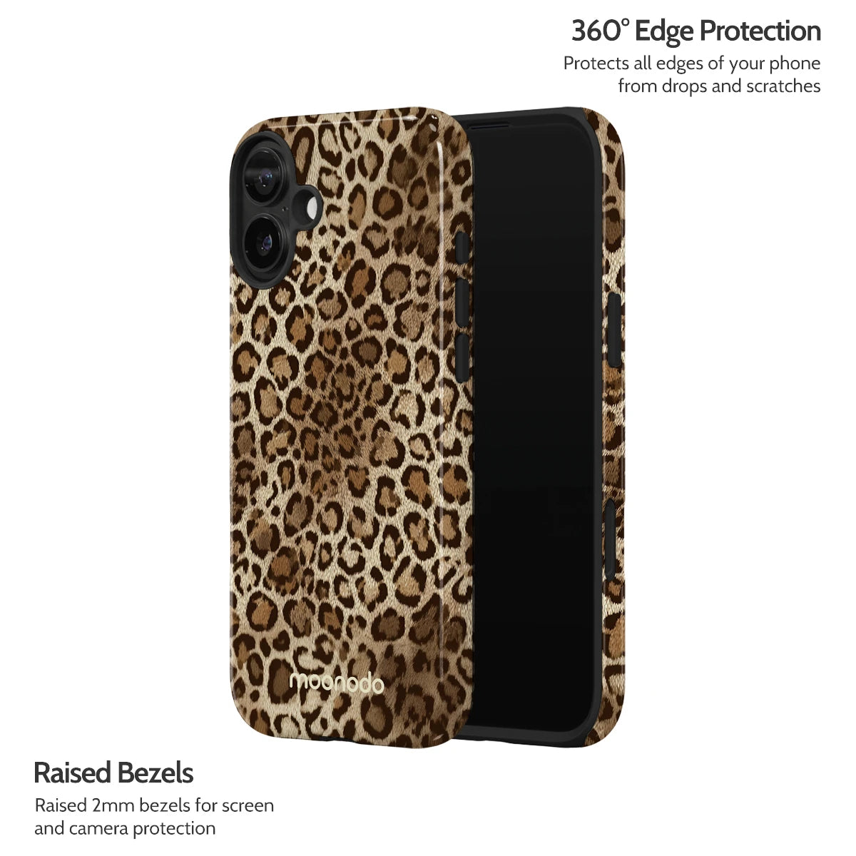 Amber Leopard - iPhone 16 Plus Case