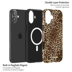 Amber Leopard - iPhone 16 Plus Case