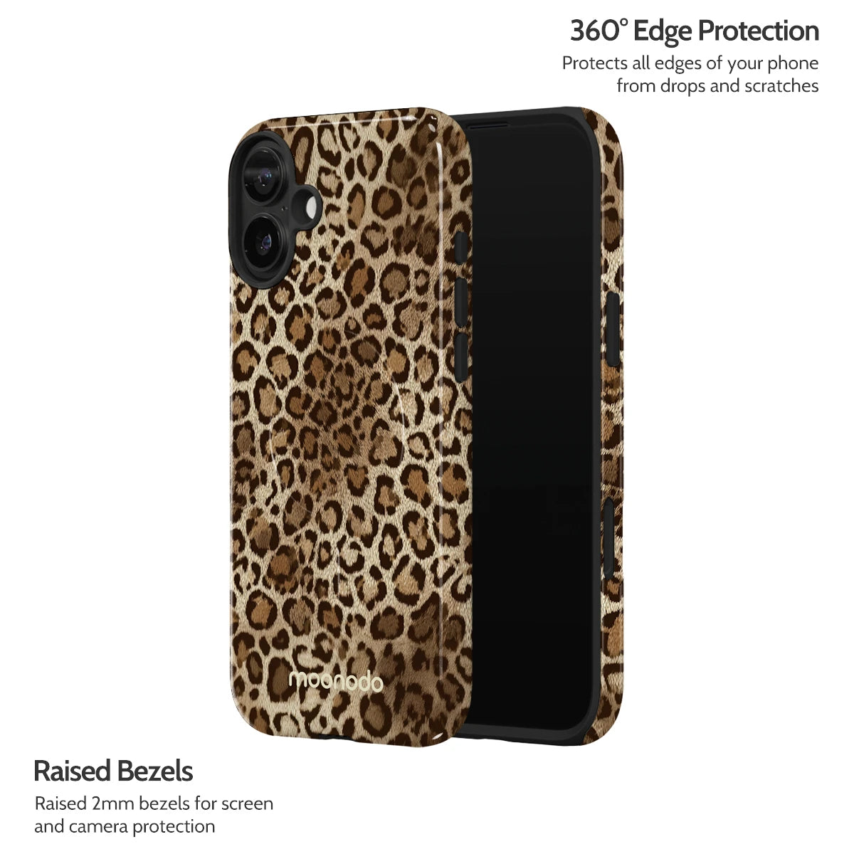 Amber Leopard - iPhone 16 Plus Case