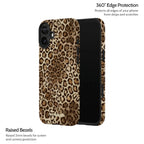 Amber Leopard - iPhone 16 Plus Case