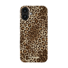Amber Leopard - iPhone 16 Plus Case