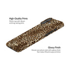 Amber Leopard - iPhone 16 Plus Case