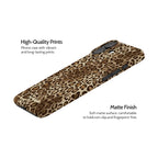 Amber Leopard - iPhone 16 Plus Case