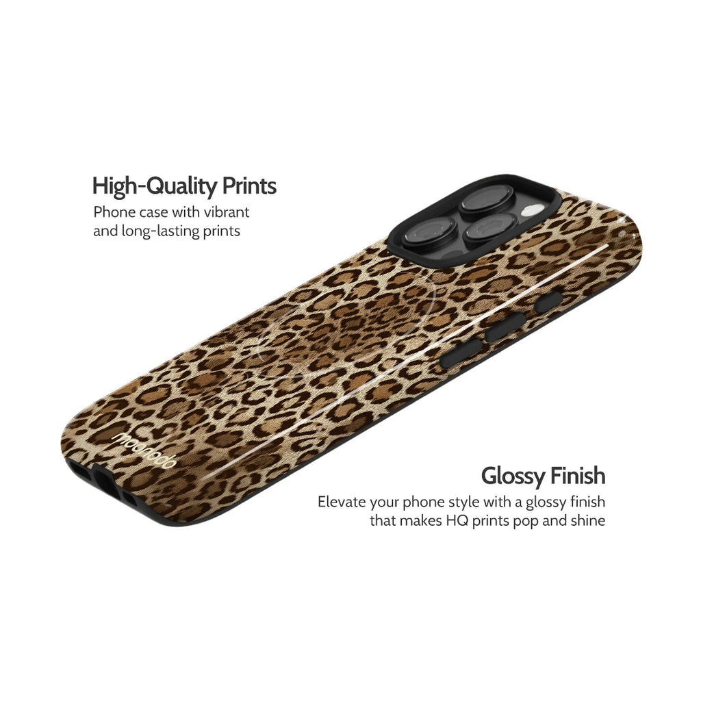 Amber Leopard - iPhone 16 Pro Case