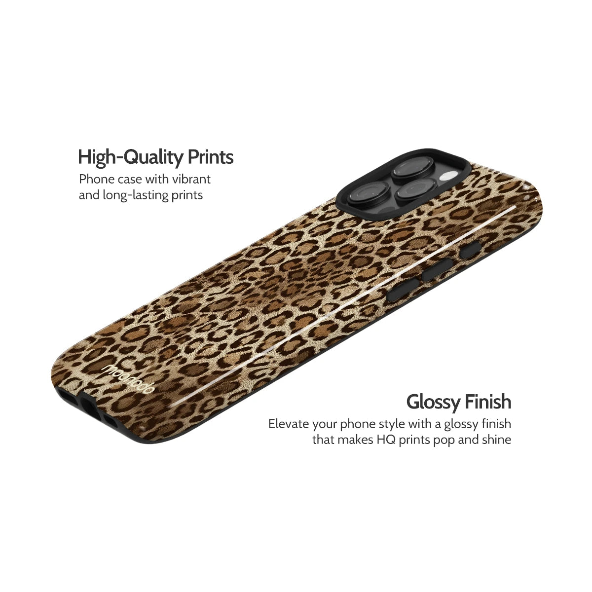 Amber Leopard - iPhone 16 Pro Max Case