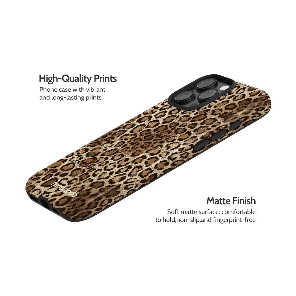 Amber Leopard - iPhone 16 Pro Max Case