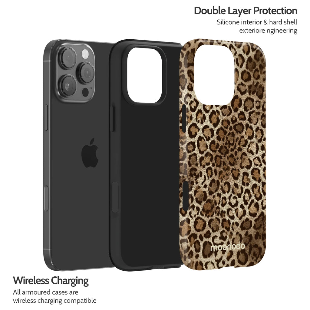 Amber Leopard - iPhone 16 Pro Max Case