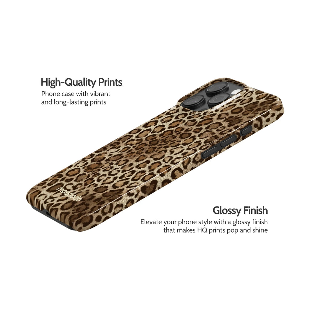 Amber Leopard - iPhone 16 Pro Max Case