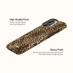 Amber Leopard - iPhone 16 Pro Max Case