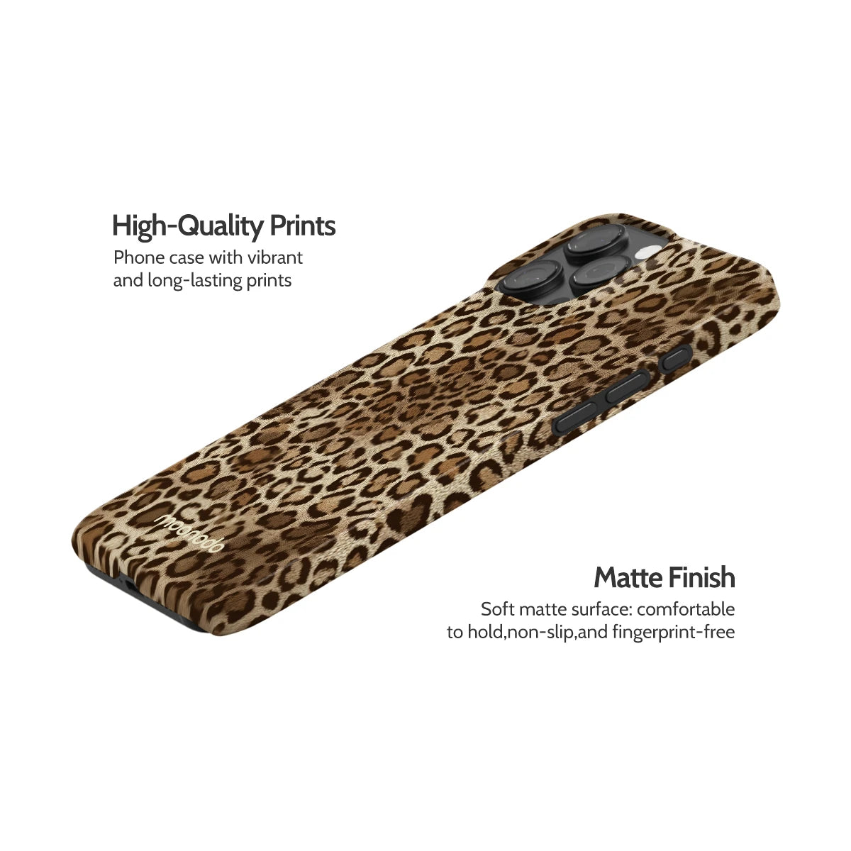 Amber Leopard - iPhone 16 Pro Max Case