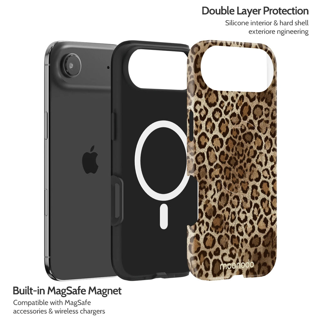 Amber Leopard - iPhone 17 Air Case