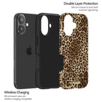 Amber Leopard - iPhone 17 Case