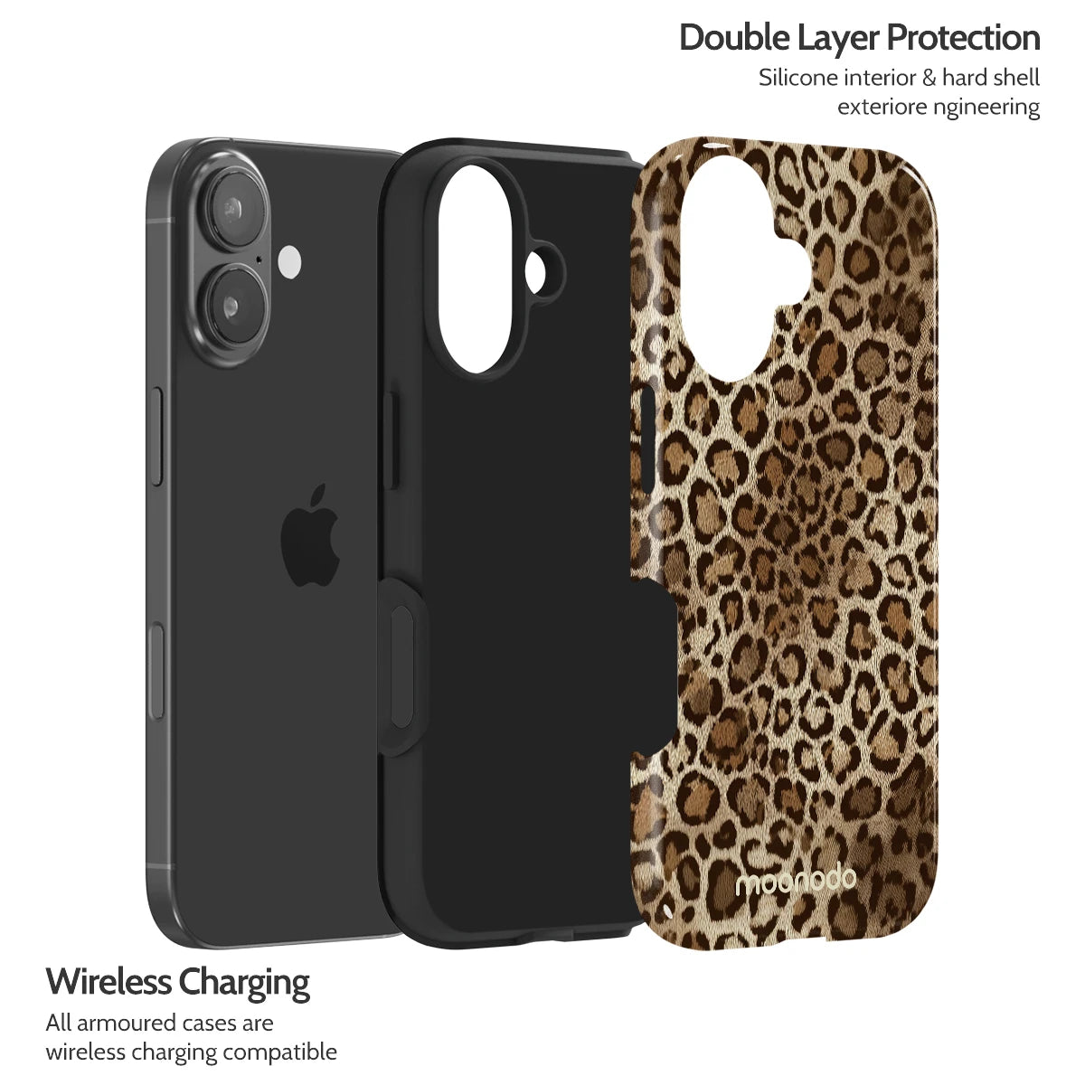 Amber Leopard - iPhone 17 Case