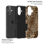 Amber Leopard - iPhone 17 Case