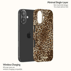 Amber Leopard - iPhone 17 Case