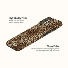 Amber Leopard - iPhone 17 Case