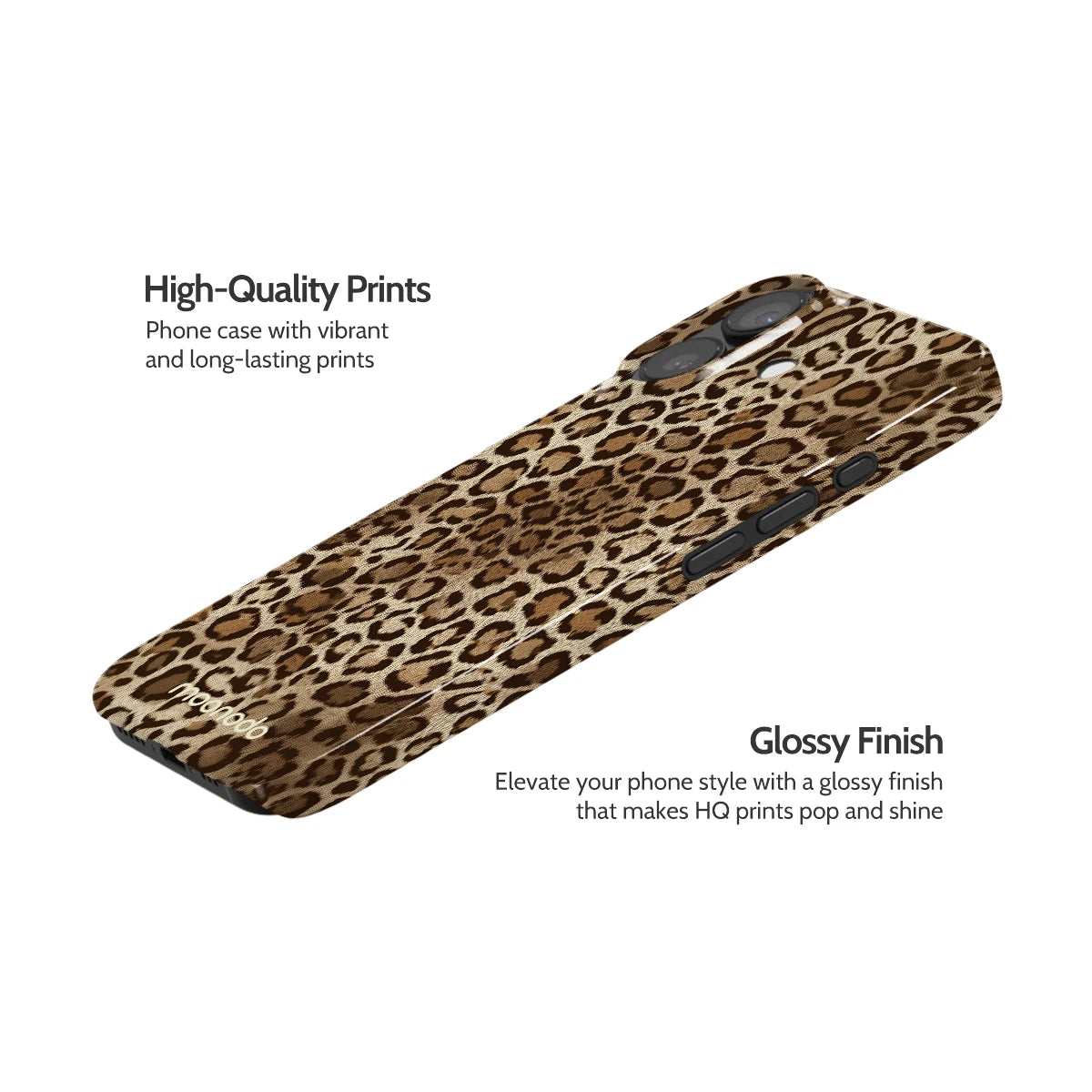 Amber Leopard - iPhone 17 Case
