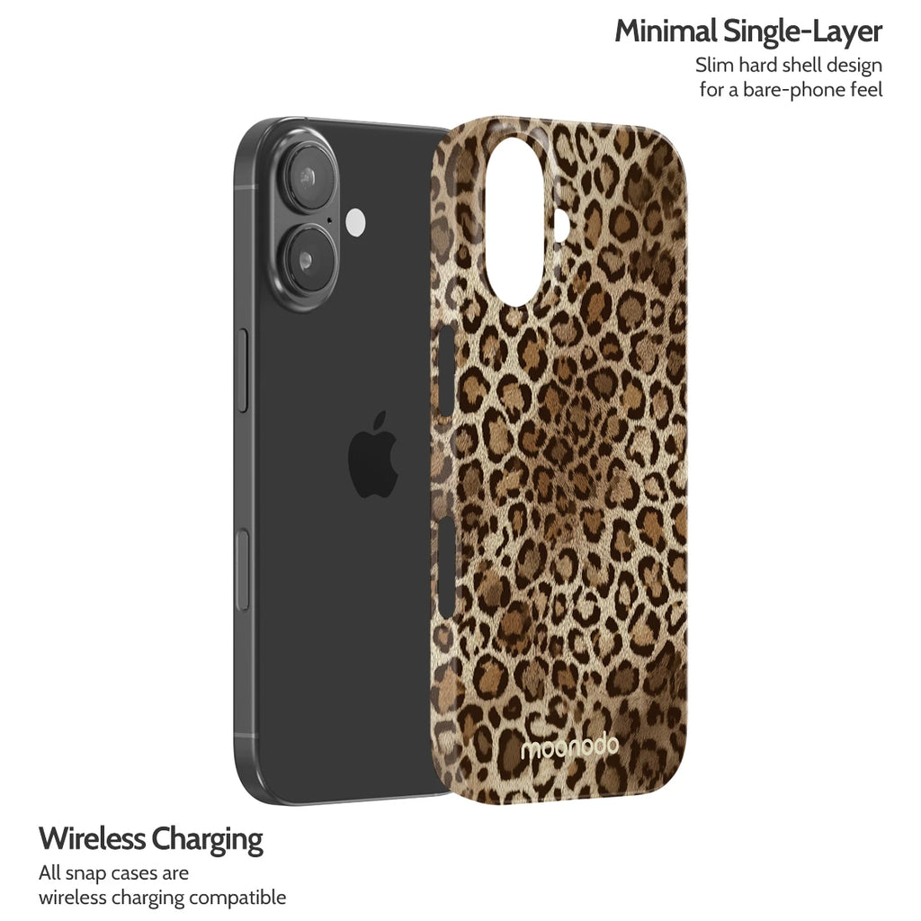 Amber Leopard - iPhone 17 Case