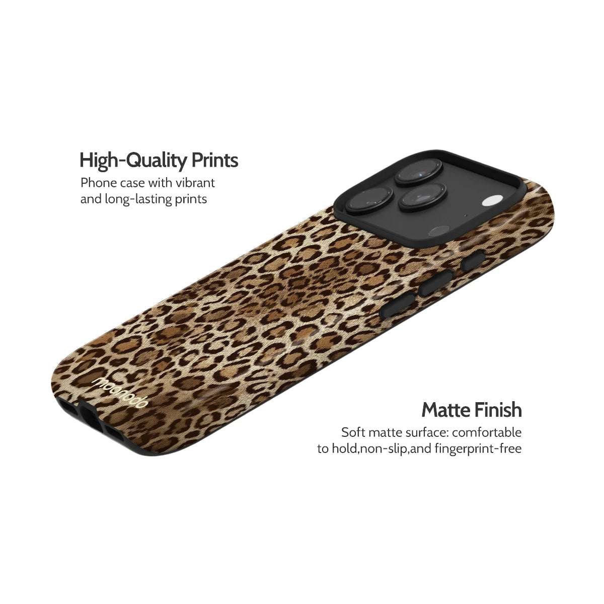 Amber Leopard - iPhone 17 Pro Case