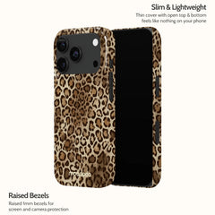 Amber Leopard - iPhone 17 Pro Case