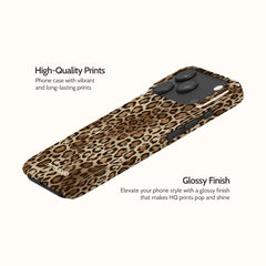 Amber Leopard - iPhone 17 Pro Case