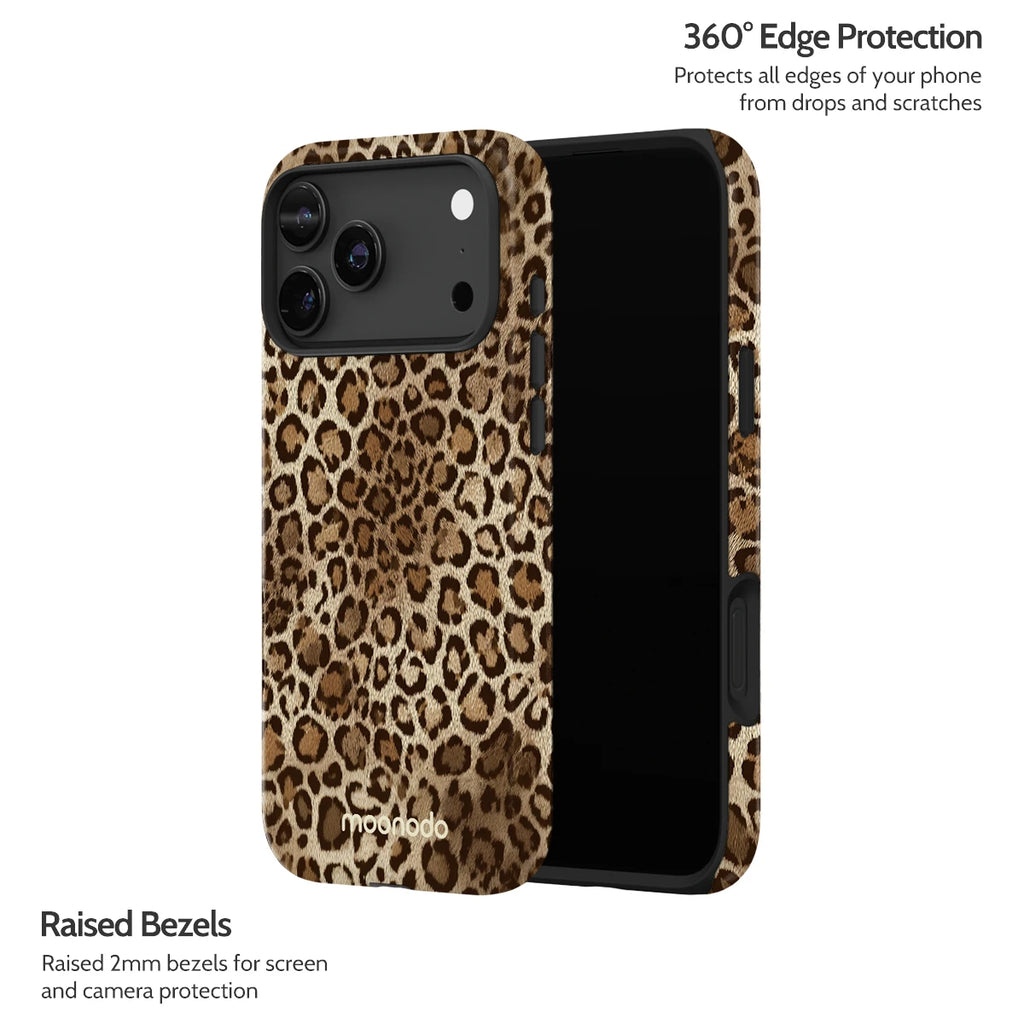 Amber Leopard - iPhone 17 Pro Max Case