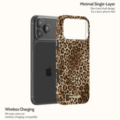 Amber Leopard - iPhone 17 Pro Max Case
