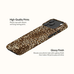Amber Leopard - iPhone 17 Pro Max Case