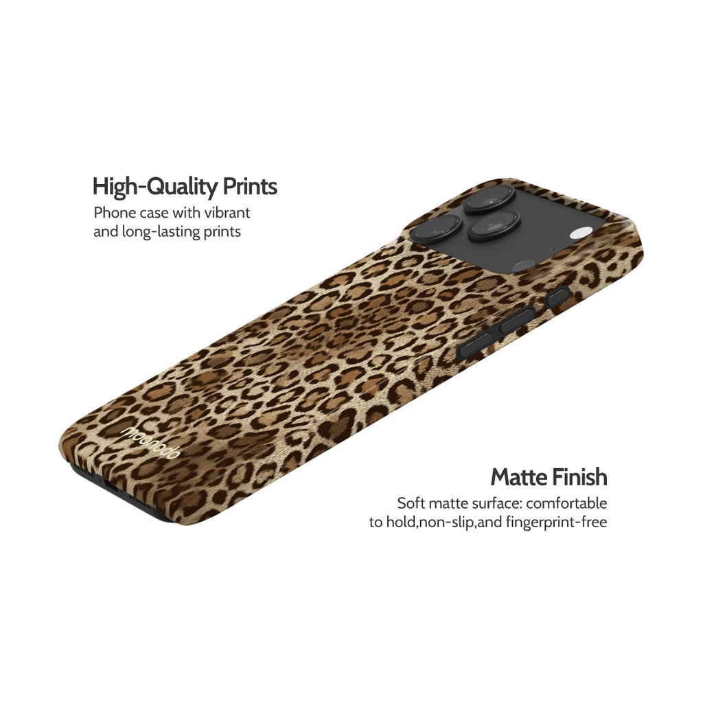 Amber Leopard - iPhone 17 Pro Max Case